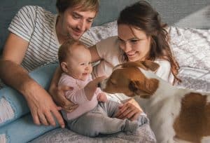 family-with-dog